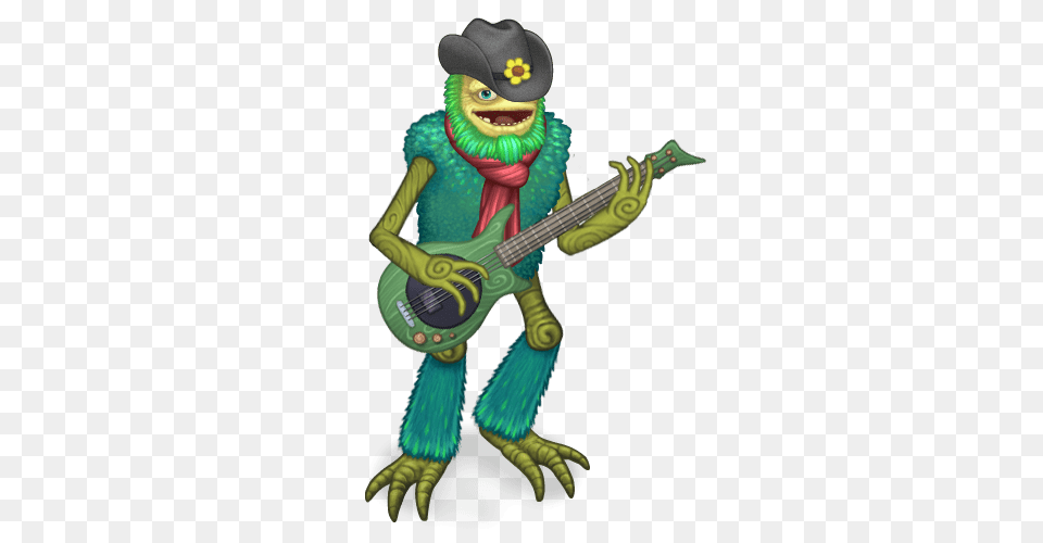 Shugabass On His Bass Guitar, Person, Cartoon Free Png