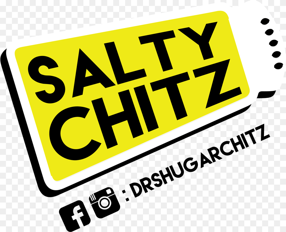 Shugarchitz The Salty Chitz Box Ou0026 Instagram Full Size Clip Art, Sticker, Electrical Device, Microphone, Text Png Image