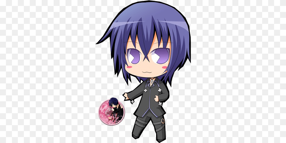 Shugo Chara Vs Tokyo Mew Mew Images Ikuto Wallpaper Anime Chibi Shugo Chara, Book, Comics, Manga, Publication Png