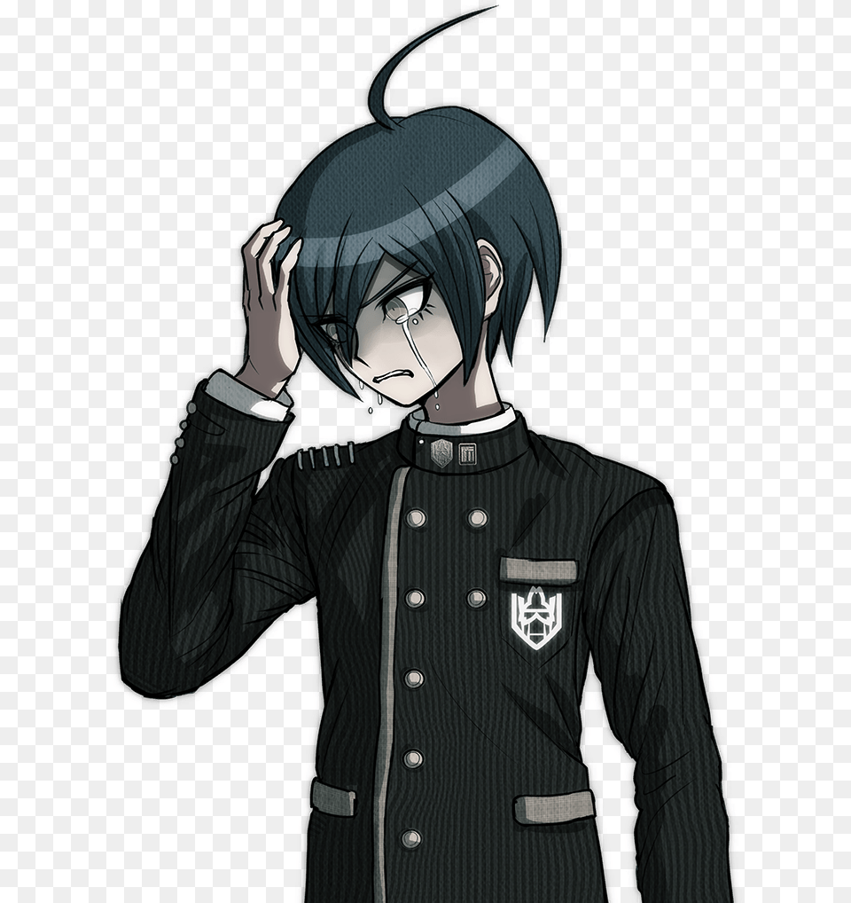 Shuichi Saihara Crying Sprite, Publication, Book, Comics, Adult Free Png Download