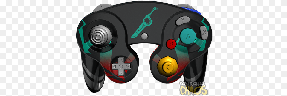 Shulk Starlight Gold Gamecube Controller, Electronics, Appliance, Blow Dryer, Device Free Png Download