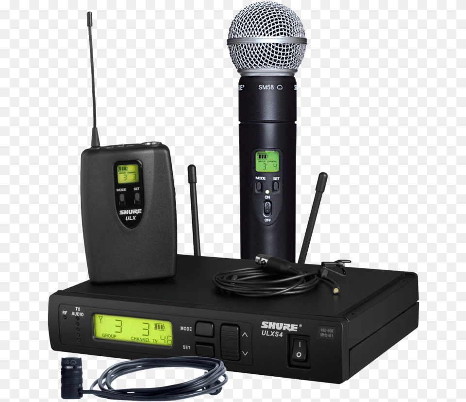 Shure Ulx, Electrical Device, Microphone, Electronics, Radio Png