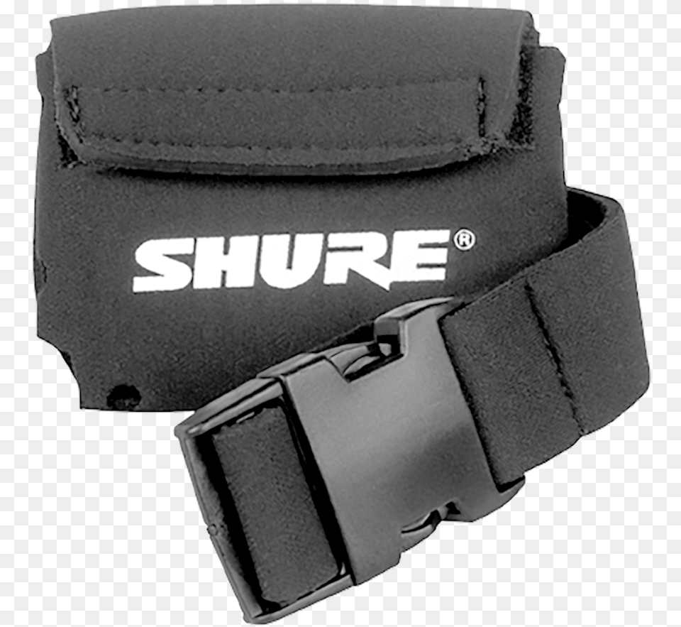 Shure Wa570a Belt Pouch For Wireless Bodypack Transmitters Shure Wireless Belt Pack, Accessories, Strap, Buckle, Person Png