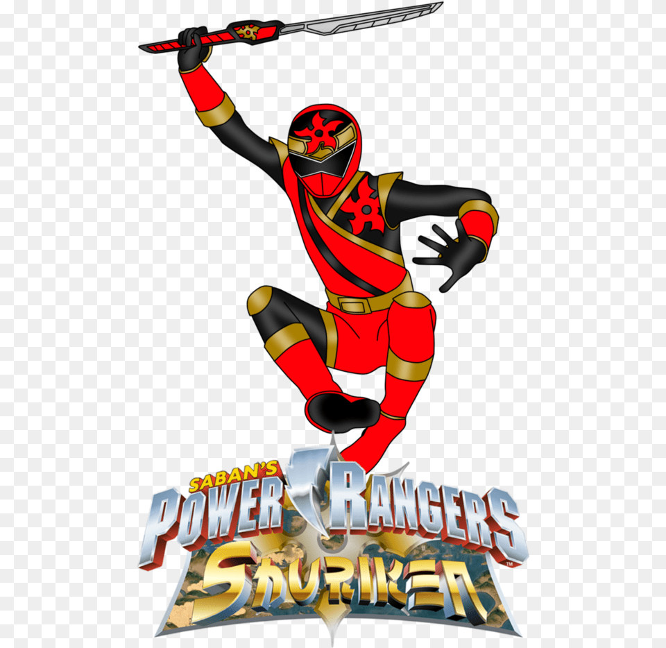 Shuriken Red By Iyuuga Shuriken Power Rangers Power Rangers Beast Morphers Logo, People, Person, Animal, Bee Free Transparent Png