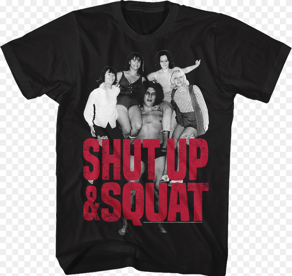 Shut Up Andre The Giant T Shirt Street Fighter Vega T Shirt, Clothing, T-shirt, Adult, Person Free Png Download