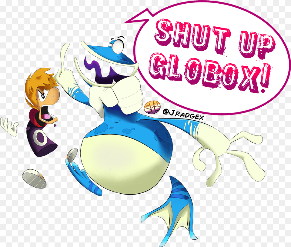 Shut Up Globox Rayman Globox, Book, Comics, Publication, Baby Png