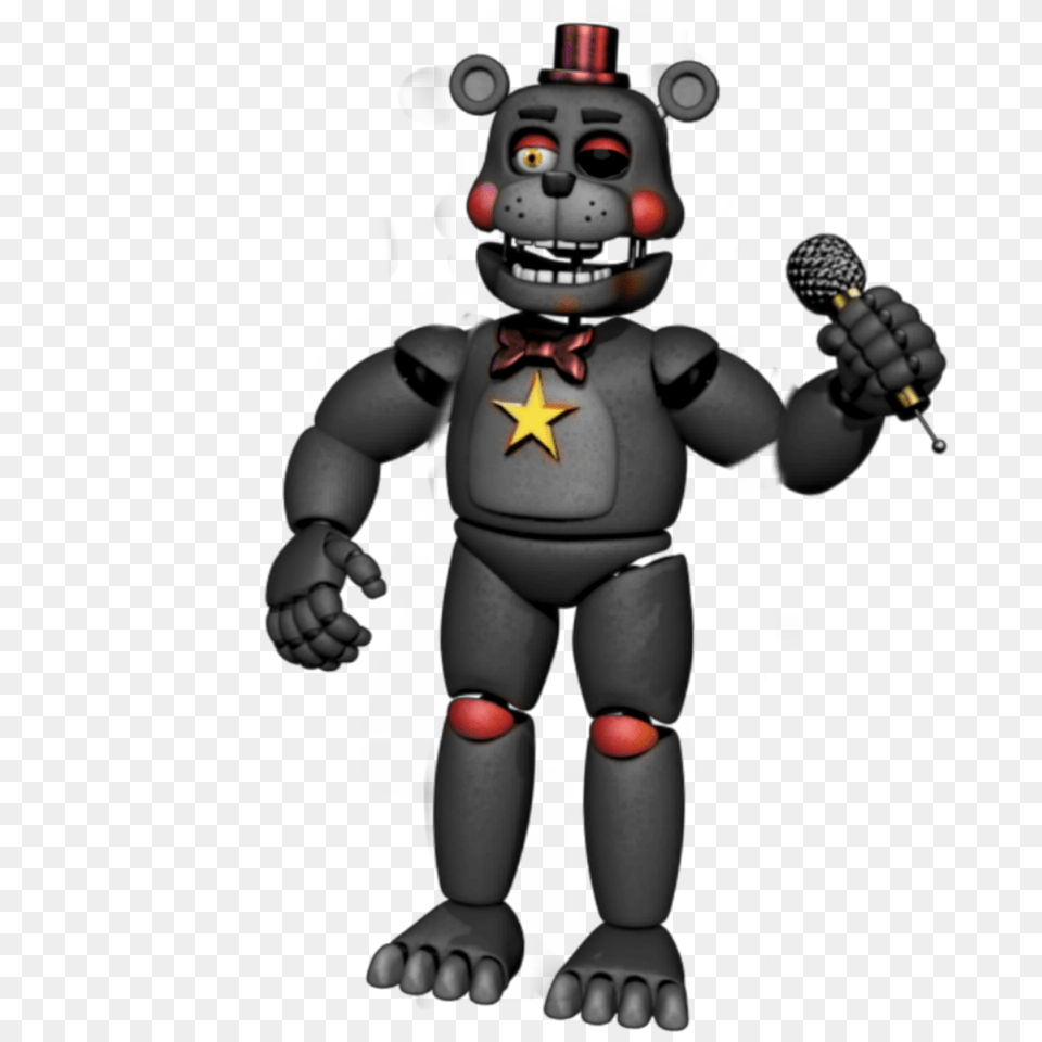 Shut Up I Tried Lefty As Rockstar Freddy, Toy, Robot, Electrical Device, Microphone Free Transparent Png