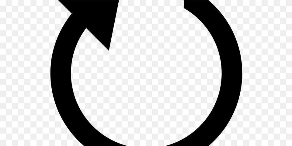 Shutdown Button Clipart Reset Circle, Gray Png Image