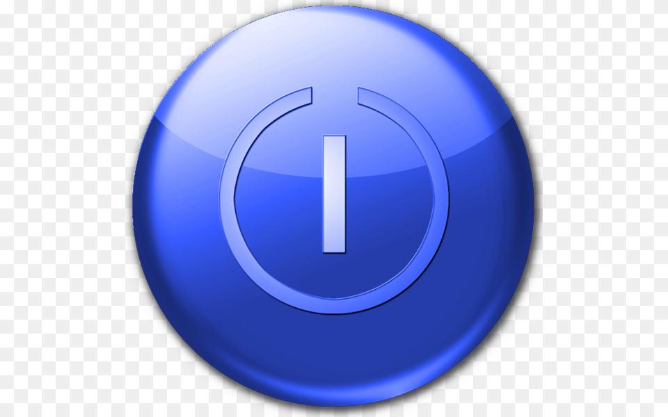 Shutdown Icon Shutdown Icon Blue, Disk Free Png