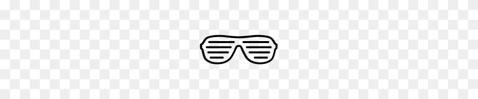 Shutter Glasses Icons Noun Project, Gray Free Png