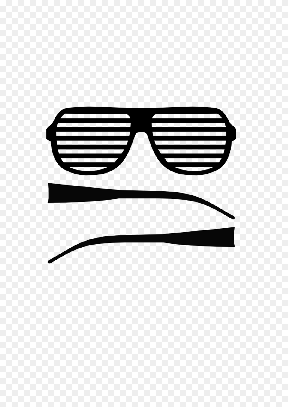 Shutter Shades, Accessories, Glasses, Sunglasses, Stencil Png Image