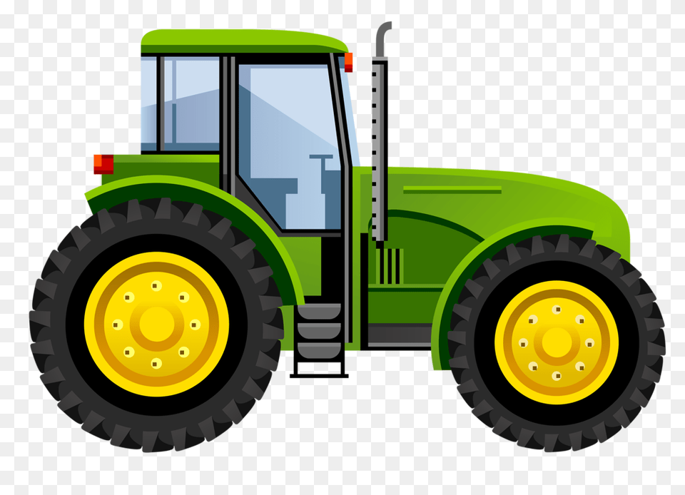 Shutterstock Cliparts Tractors Clip, Tractor, Transportation, Vehicle, Bulldozer Png Image