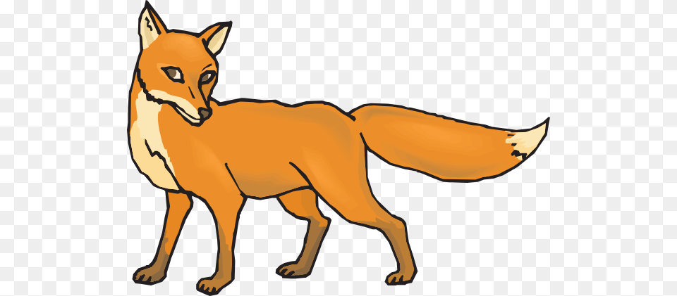 Shy Fox Clip Art, Animal, Canine, Mammal, Red Fox Png