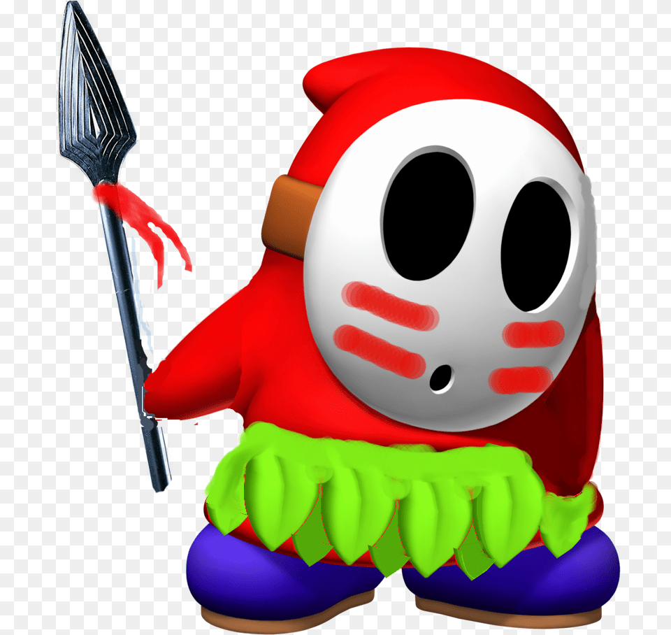 Shy Guy, Toy, Sword, Weapon Free Png Download