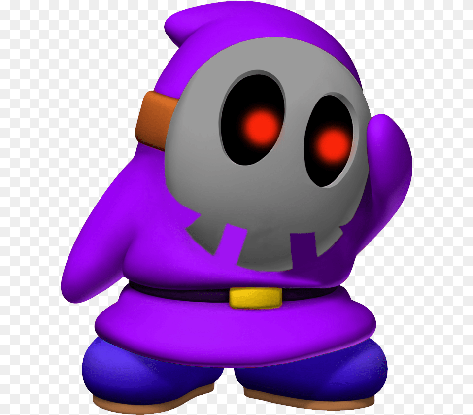 Shy Guy, Toy, Purple Free Transparent Png