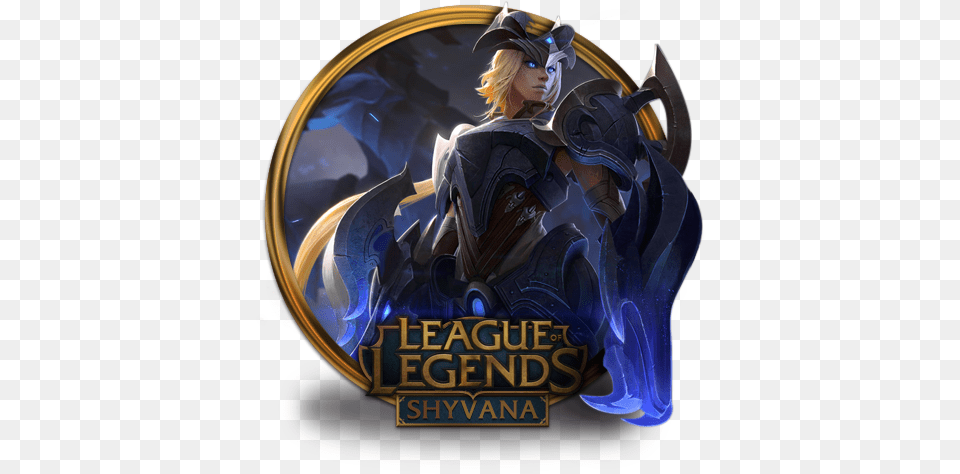 Shyvana Championship Icon Of League Legends Gold Championship Shyvana, Adult, Female, Person, Woman Free Png