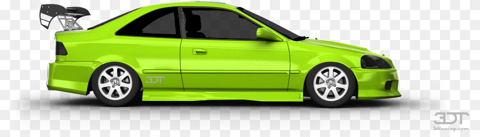 Si By Borisov Coupe Honda Civic 2000 Tuning, Alloy Wheel, Vehicle, Transportation, Tire Png