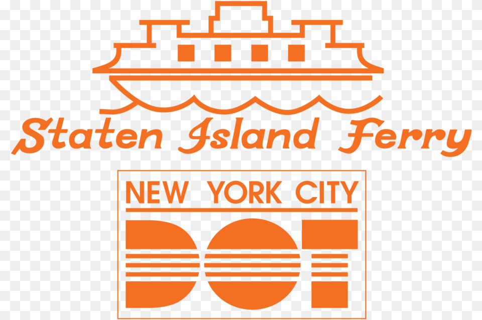 Si Ferry Dot Color Logo Staten Island Ferry Symbol, Advertisement, Poster Png Image