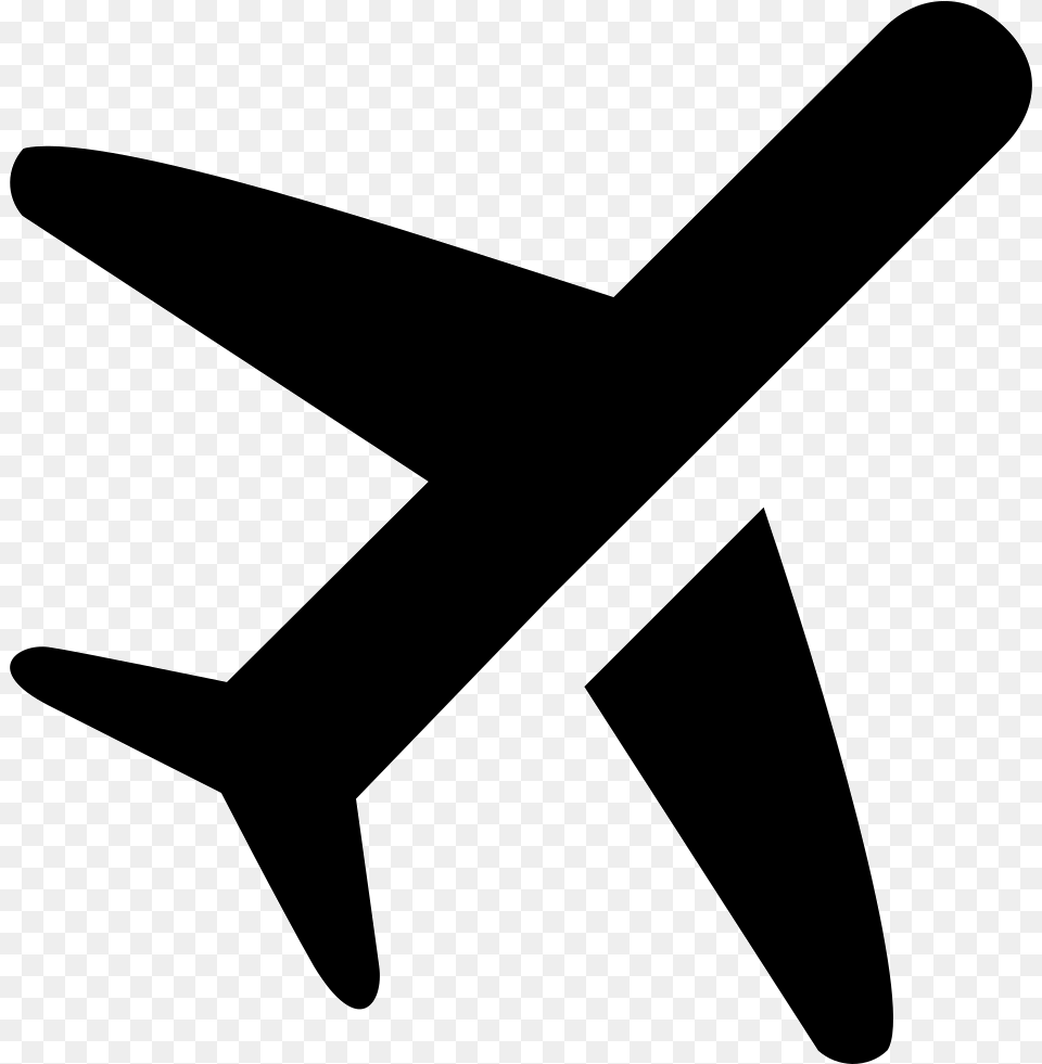 Si Glyph Airplane Icon, Silhouette, Device, Appliance, Ceiling Fan Png Image