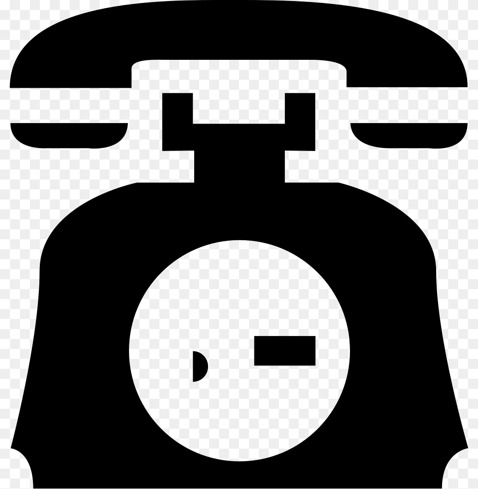 Si Glyph Old Phone Comments Portable Network Graphics, Stencil, Electronics, First Aid Free Png Download
