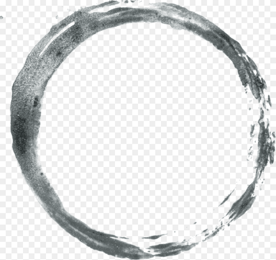 Si Wei Yan Transparent Paint Brush Circle Png Image