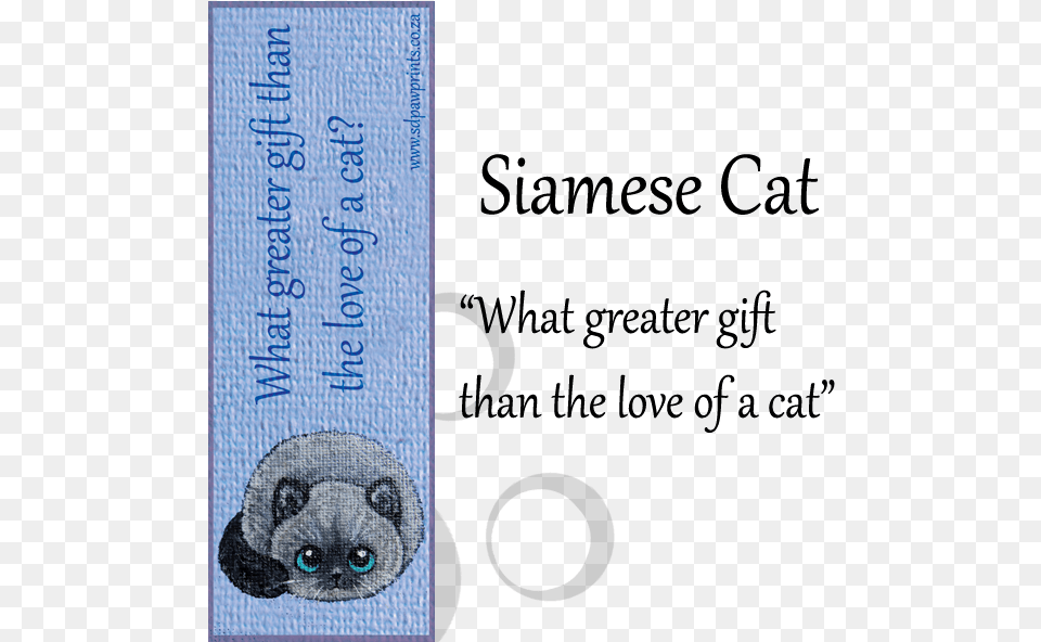 Siamese Cat Bookmark Inhale Exhale Tote Bag, Text Png
