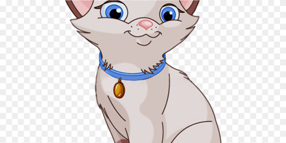 Siamese Cat Clipart Disney Cute Cat Clipart, Animal, Mammal, Pet, Person Free Png Download