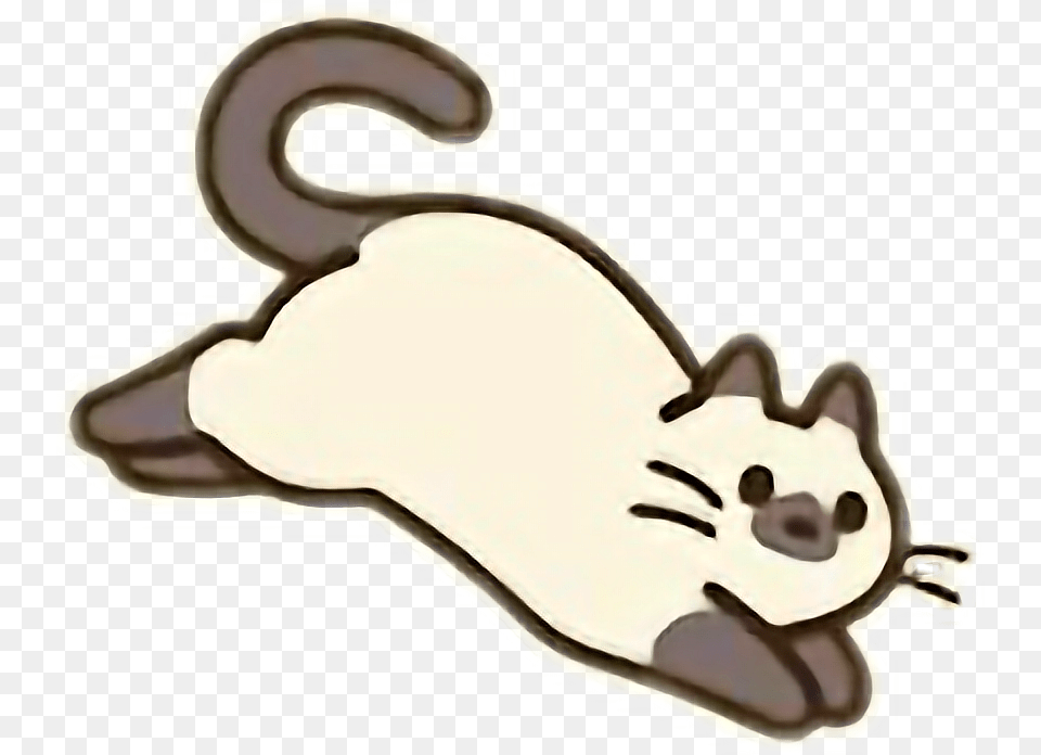 Siamese Cat Kawaii Siamese Cat Cute, Animal, Mammal Free Png