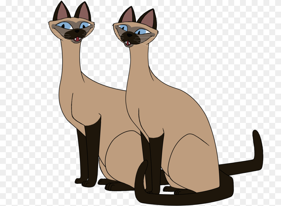 Siamese Cat Lady And The Tramp Siamese Cat Lady And Tramp, Animal, Mammal, Pet Free Png