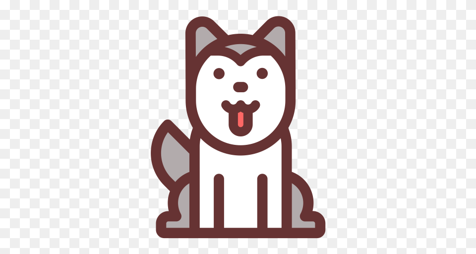 Siberian Husky Multicolor Lovely Icon With And Vector Format, Animal, Bear, Mammal, Wildlife Free Png Download
