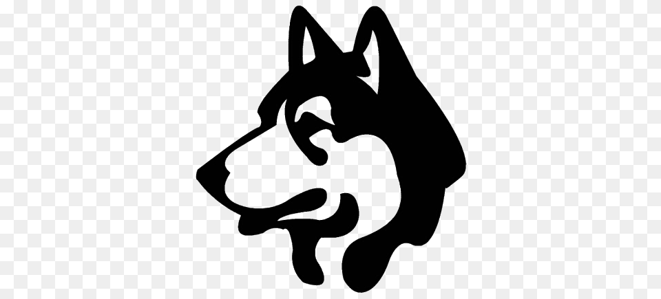 Siberian Husky Stonewall Decals, Stencil, Animal, Canine, Dog Free Png Download