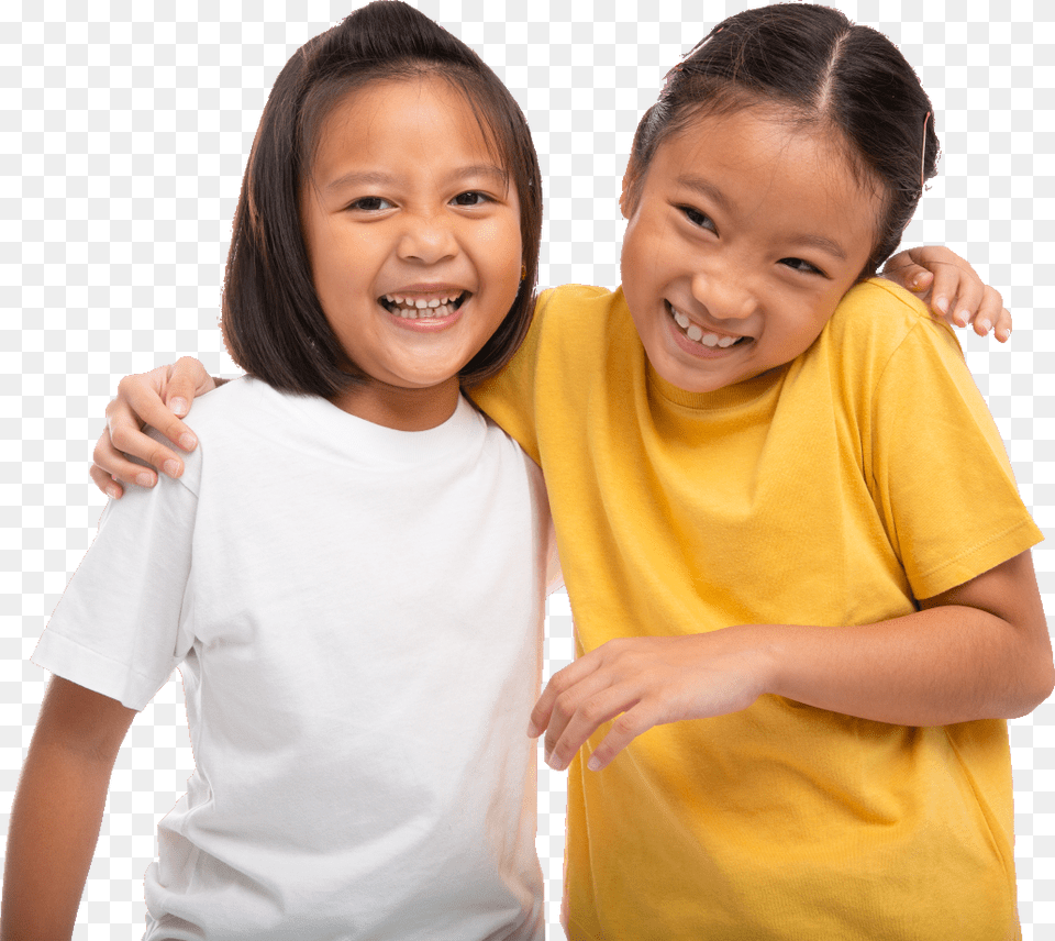 Sibling, Laughing, Head, Happy, Person Free Png