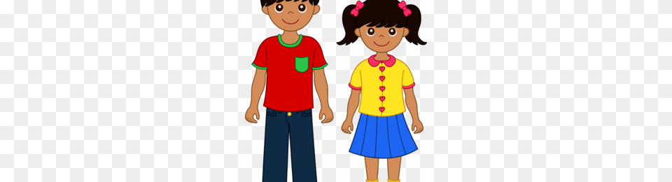 Sibling Clipart, Boy, Person, Male, Girl Png Image