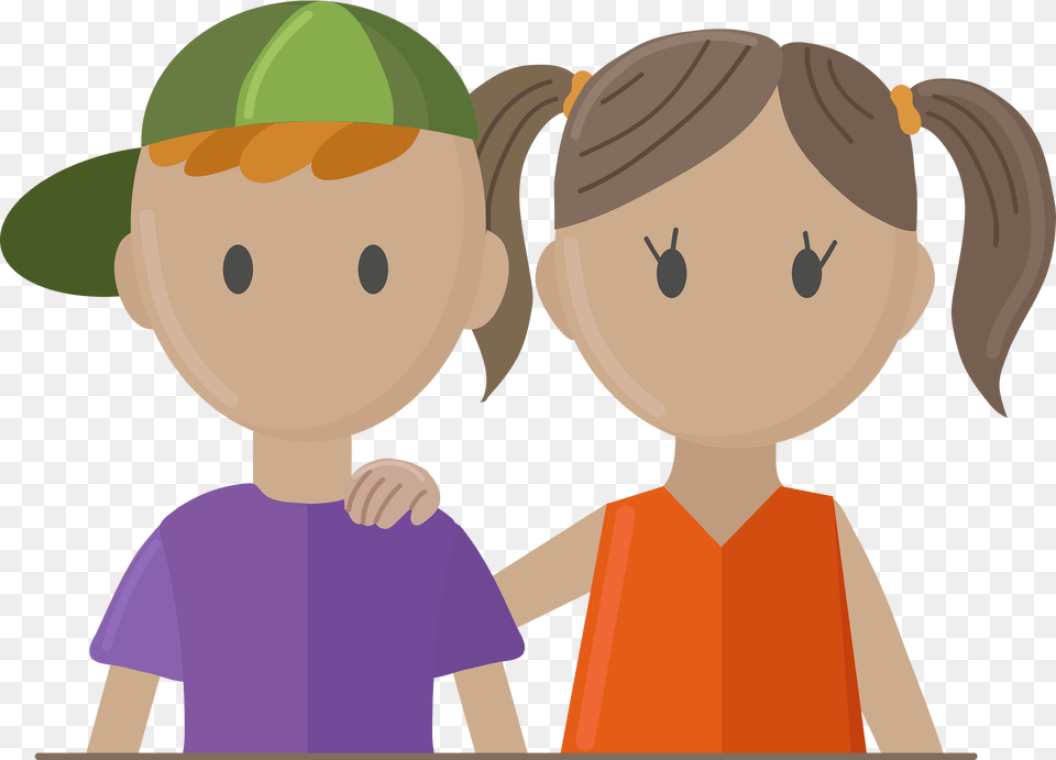 Siblings Clipart, Baby, Person, Face, Head Png