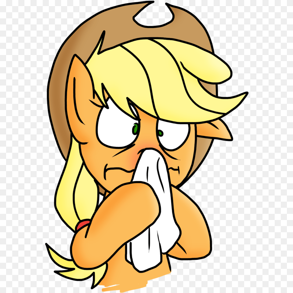 Sick Applejack, Baby, Person, Face, Head Png