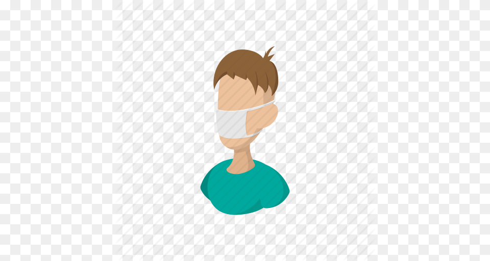 Sick Clipart Viral Fever, Person, Body Part, Face, Head Free Png Download