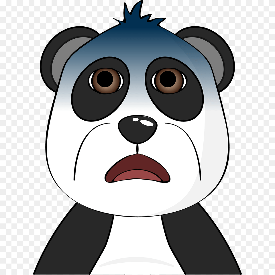 Sick Panda Clipart, Baby, Person, Cartoon, Face Free Transparent Png