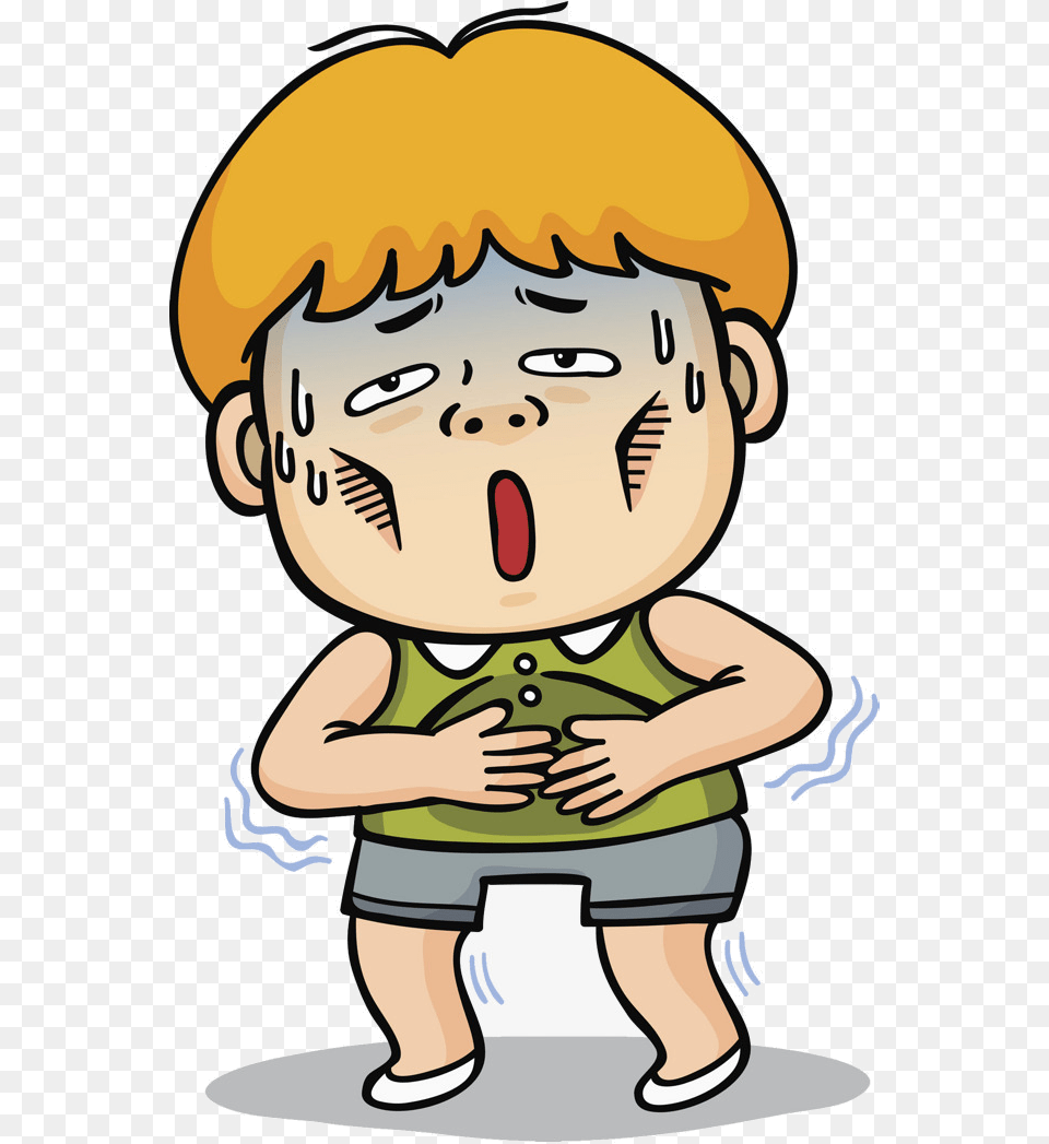 Sick Person Cartoon Of Sick Boy Clipart, Baby, Face, Head, Book Png Image