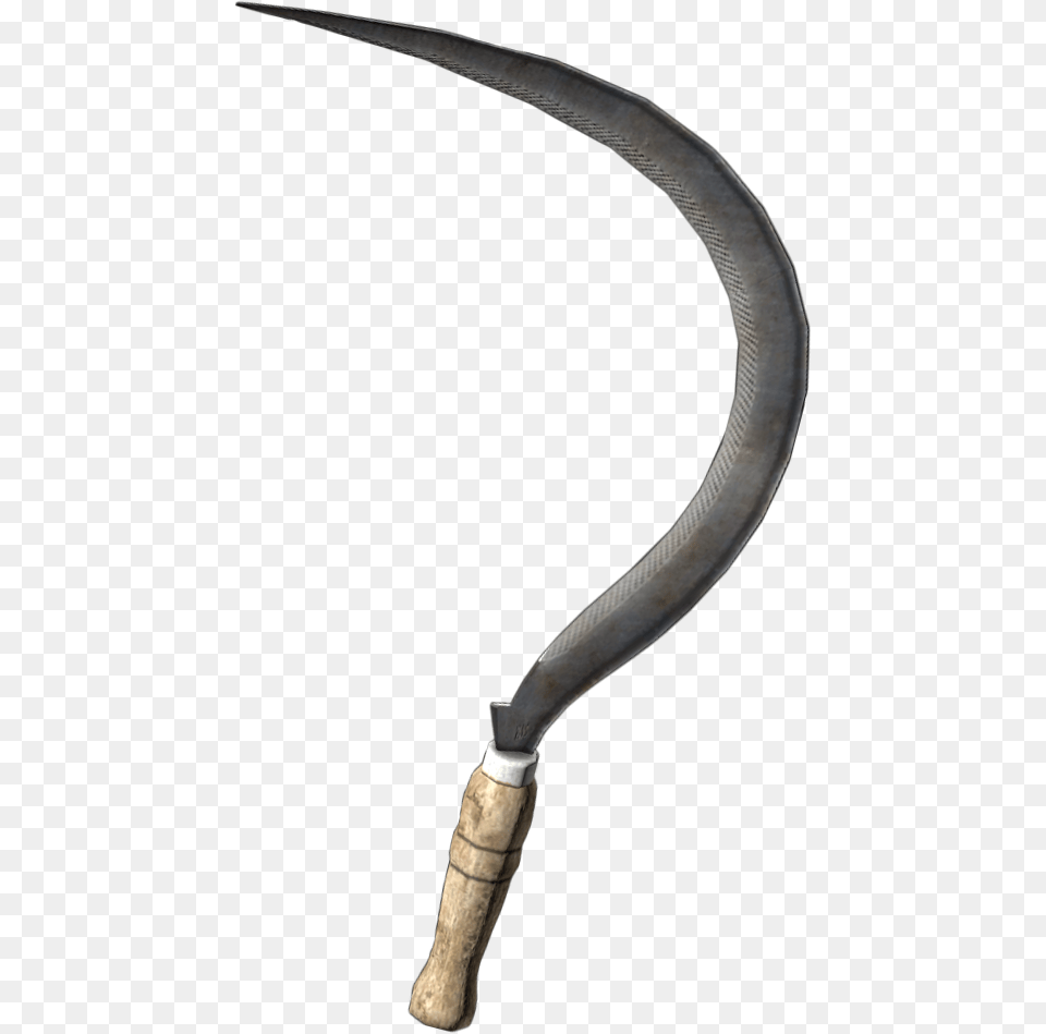 Sickle Transparent Sickle, Sword, Weapon Png Image