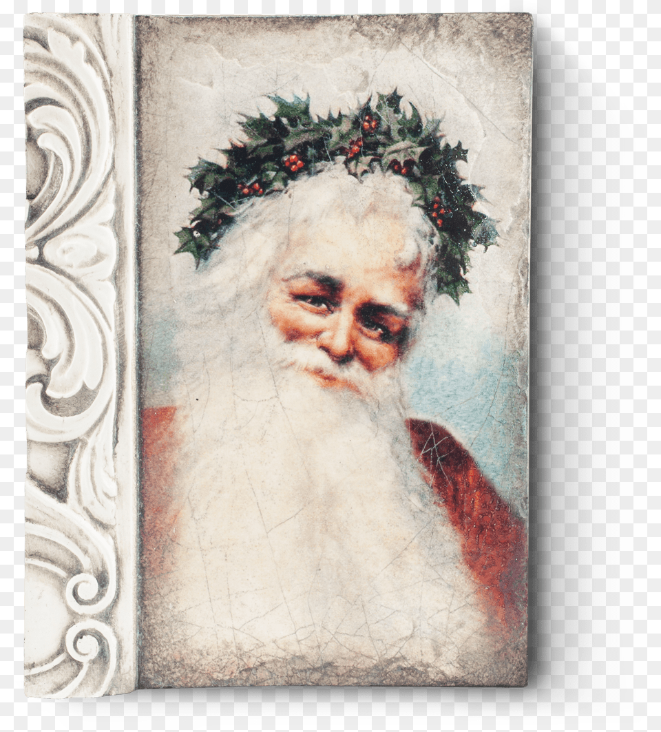 Sid Dickens Santa Tile, Head, Portrait, Photography, Face Free Png Download