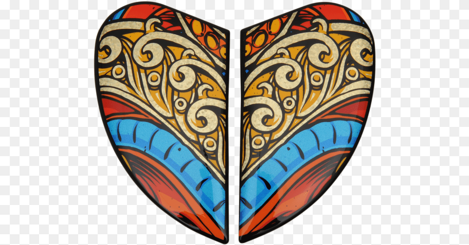 Side Plates For Icon Helmets Decorative, Armor, Shield, Art Free Png Download