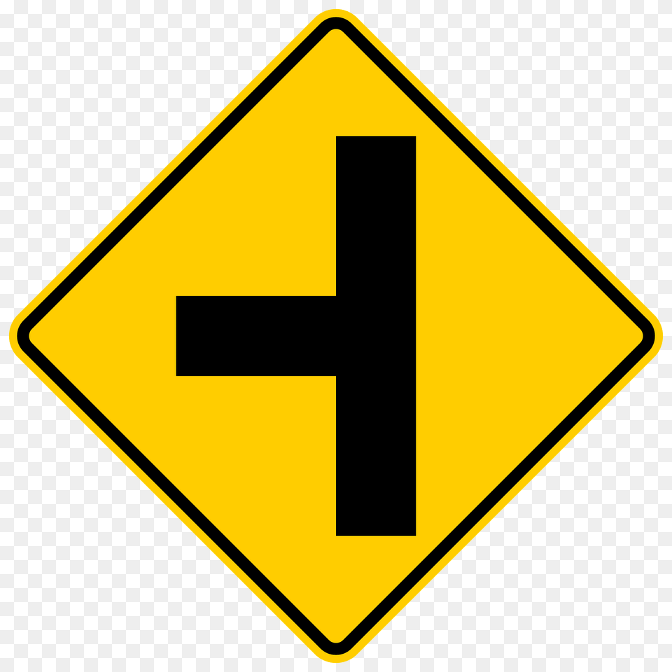 Side Road, Sign, Symbol, Road Sign Free Transparent Png