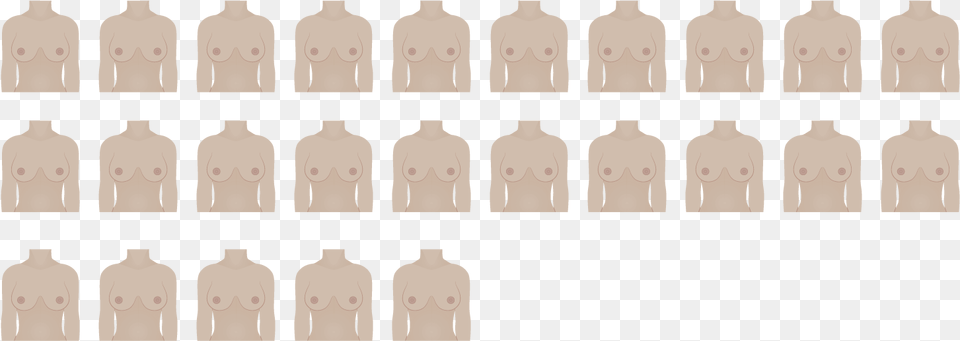 Side Set Breasts Firearm, Fence, Picket, Person Png