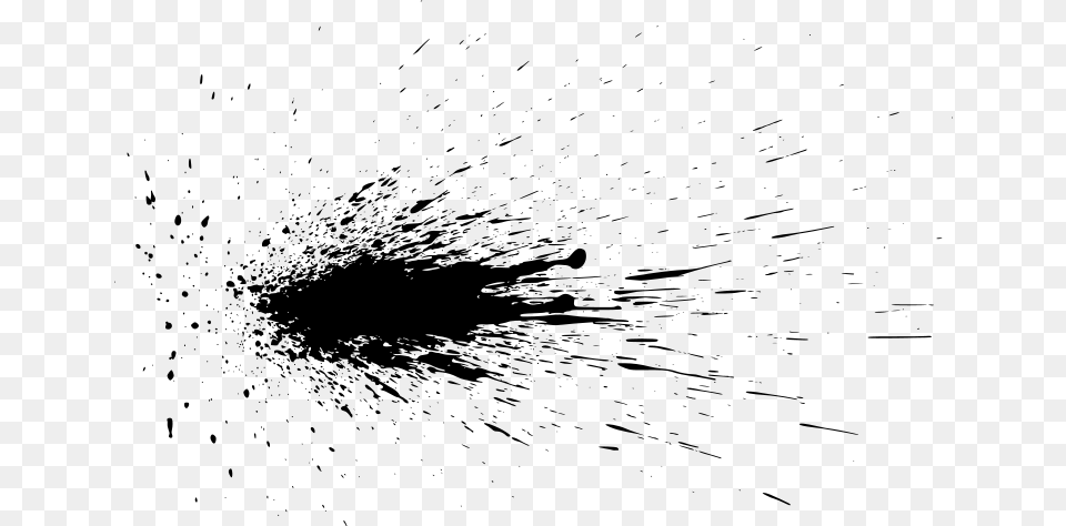 Side Splatter, Gray Free Transparent Png