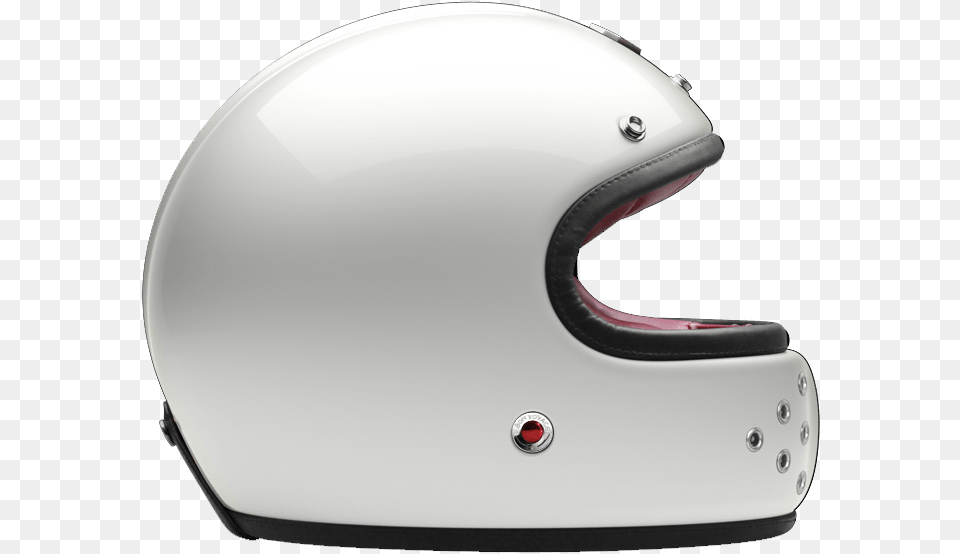 Side View Of Ruby Full Face Gabriel Helmet Elastic Visor Full Face Helmet, Crash Helmet, Computer Hardware, Electronics, Hardware Png