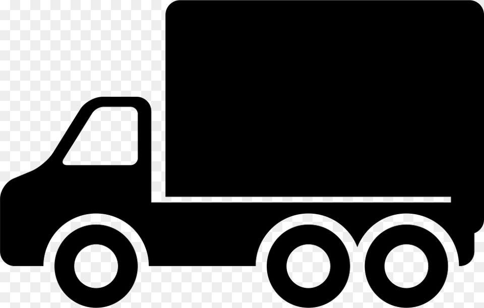 Side View Pointing To Truck Icon Transparent, Vehicle, Van, Transportation, Moving Van Free Png
