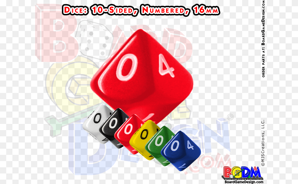Sided Numbered Dice D10 Dice, Dynamite, Weapon, Game Free Transparent Png