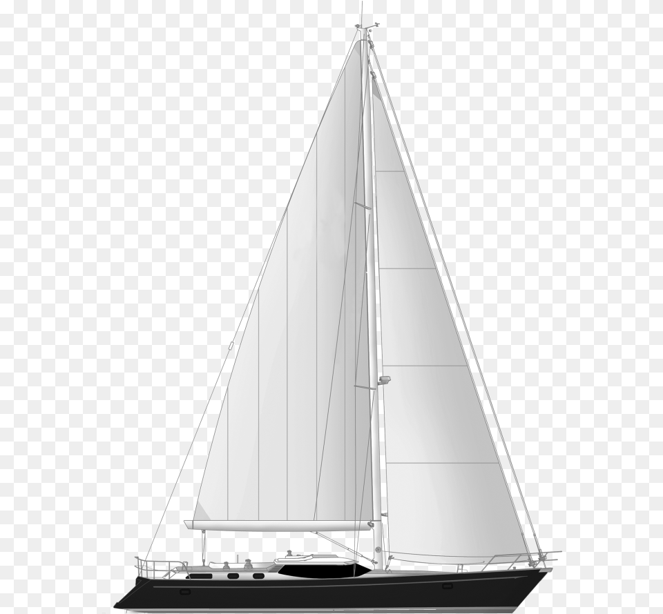 Sideprofile Sail, Boat, Sailboat, Transportation, Vehicle Png