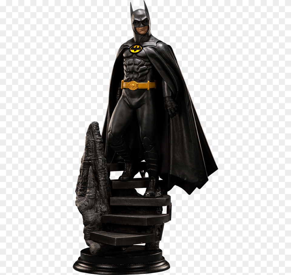 Sideshow Collectibles Batman Premium Format Figure Batman Sideshow Statue, Adult, Male, Man, Person Png Image