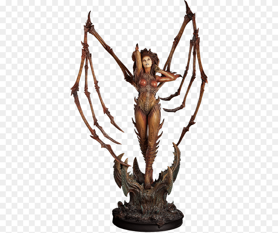 Sideshow Collectibles Kerrigan Polystone Statueclass Starcraft 2 Kerrigan Statue, Adult, Bride, Female, Person Free Transparent Png